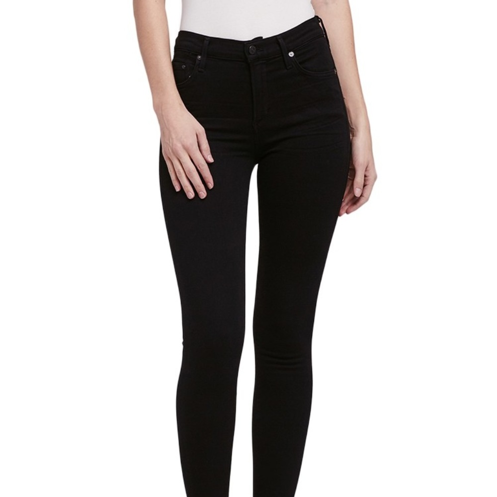 Citizens of Humanity Black Rocket High Rise Skinny